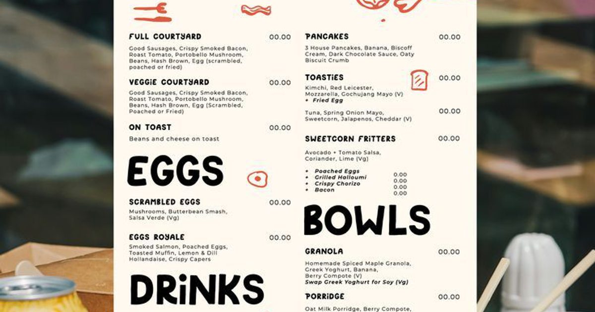Makeup Charges Menu How To Price Your Menu (including our costing tool) | Countertalk
